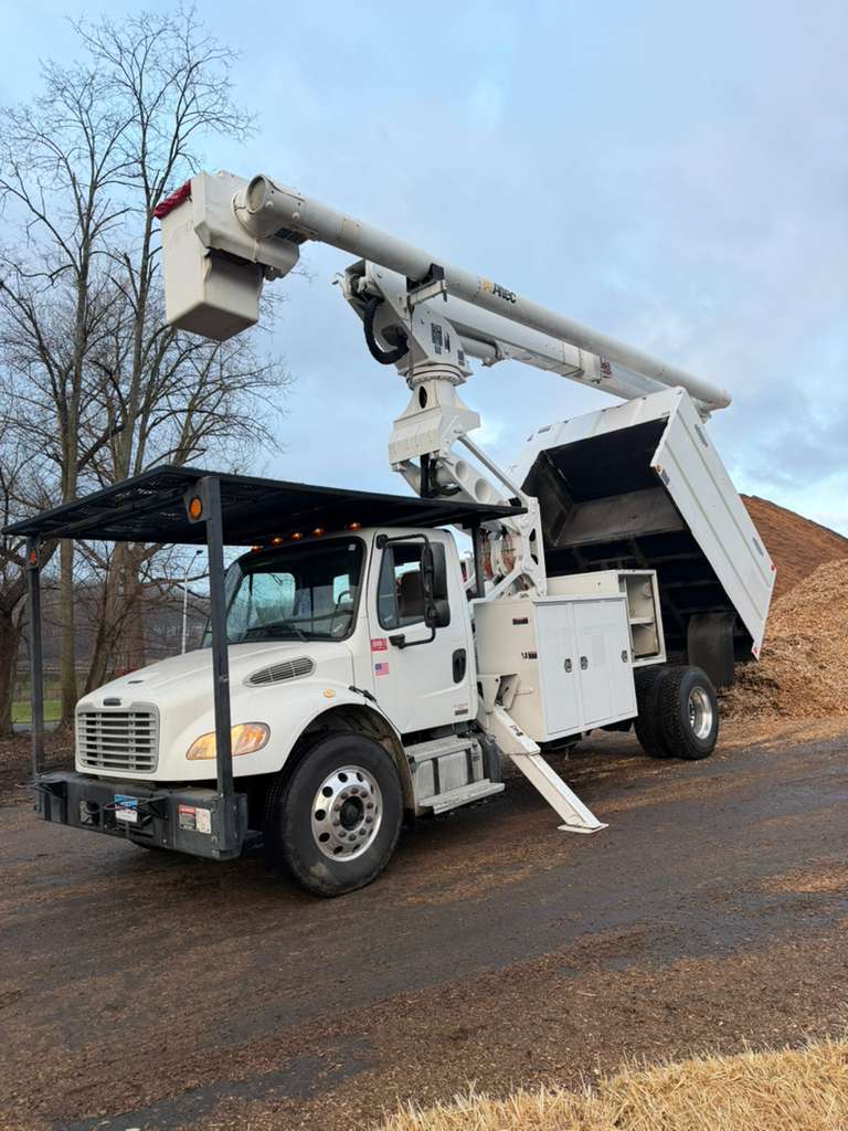 Chris T Tree Service truck equipment